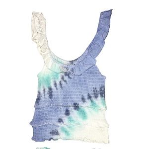 Vintage Havana tie dye smock tank